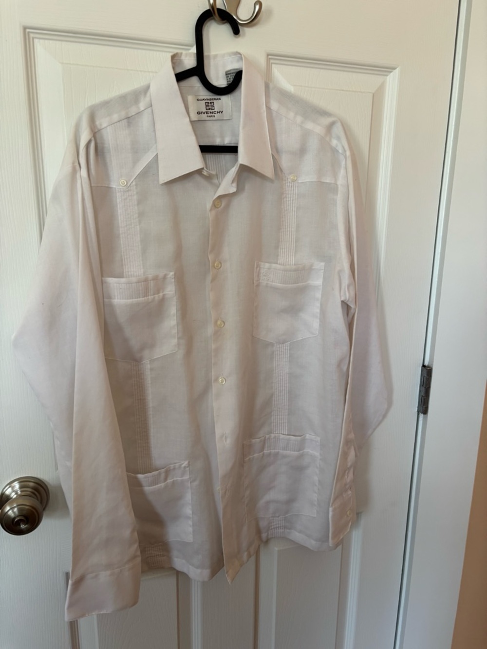 Givenchy Guyabera Men’sL Vintage